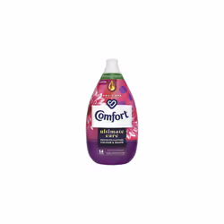 Comfort Ultimate Care Fuchsia Passion bottle made of 100% recycled plastic* Ultra-Concentrated Fabric Conditioner for complet ...