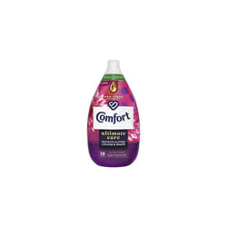 Comfort Ultimate Care Fuchsia Passion bottle made of 100% recycled plastic* Ultra-Concentrated Fabric Conditioner for complete clothes protection 58
