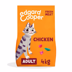 Edgard & Cooper Dry Cat Food Grain Free Adult Chicken 4kg - Natural, Fresh Meat for indoor or outdoor cats, Junk free, Health ...
