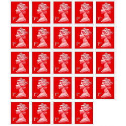 24 x 1st Class Royal Mail Postal Stamps
