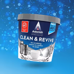 Astonish C9630 Specialist Clean & Revive Stain Remover, Removes Ingrained Tea and Coffee Stains, for Cups and Teapots, 350g