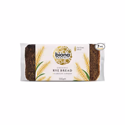 Biona Rye Bread Organic 500g (Pack of 7)