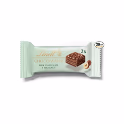Lindt Choco Wafer Milk Chocolate & Hazelnut Treat Pack 30g (Case of 20)