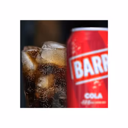 BARR since 1875, 24 Pack Classic Cola, Low Sugar Fizzy Drink "Fizzingly Fun" - 24 x 330ml Cans