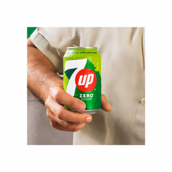7UP Zero Lemon & Lime Cans 24 x 330ml