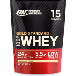 Optimum Nutrition Gold Standard 100% Whey Muscle Building and Recovery Protein Powder With Naturally Occurring Glutamine 15 S ...
