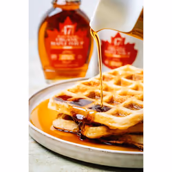 47Â° North Canadian Organic Maple Syrup, Single Source, Grade A, Amber Rich 1000ml vegan, gluten free for pancakes, dressing, joghurt, coffee