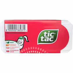 Tic Tac Strawberry Edition, Mini Mix, total 228 GRAMS