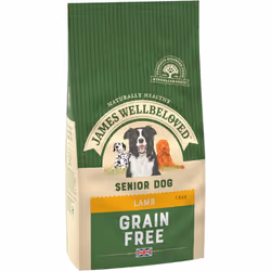 James Wellbeloved Complete Dry Senior Dog Food Lamb and Vegetables, 1.5 kg