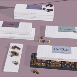 Hotel Chocolat Patisserie Sleekster - 27 Dessert-Inspired Chocolates, 350g - Chocolate Gifts For Birthday, Thank You, Congratulations, Anniversary
