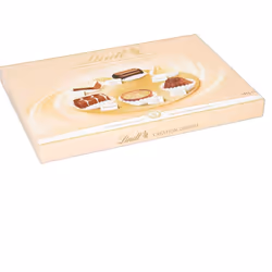Lindt Creation Dessert 40 Assorted Fine Dark Milk and White Chocolate Box Large 341g hristmas, Birthday Celebrations, Congratulations