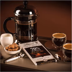 Lindt EXCELLENCE Dark 70% Cocoa Chocolate Bar - 100 g (Pack of 5)