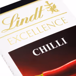 Lindt Excellence Dark Chilli Chocolate Bar Each 100g (Pack of 4)