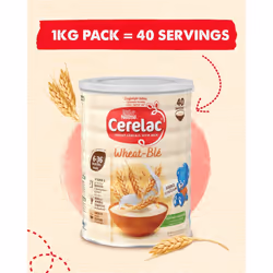 Cerelac Wheat Infant Cereal with Milk 1 kg from 6 months+ Baby Cereal