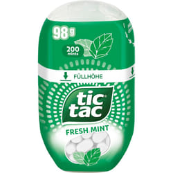 Tic Tac Fresh Mint Sweets, Tic Tacs Sweets for Party Bags, On the Go Refreshment, Bulk Box of 8 x 200 Fresh Mints