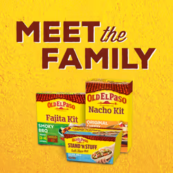 Old El Paso White Corn Gluten Free Tortilla Wraps 208g (Pack of 8)