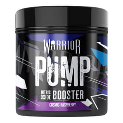 Warrior Pump Non Stim Pre-Workout Powder 225g  Nitric Oxide Supplement Contains Dextrin for Energy Focus & Performance 30 Servings (Cosmic Raspberry)