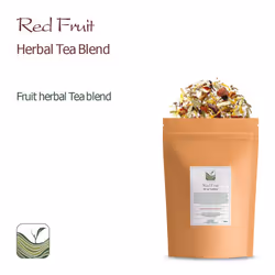Red Berry Organic Fruit Tea - Fruit Tea Tisane - Fruity Herbal Infusion 200g