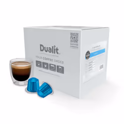Nespresso? Compatible* Decaf Recyclable Aluminium Coffee Capsules by Dualit | 50 Pack - 5 X 10 Pk - 50 Servings of Premium Ec ...