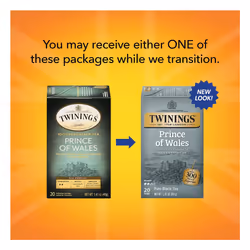 Twinings Prince of Wales Tea, 20 ct