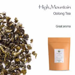 Tie Guan Yin Oolong Tea - Taiwanese High Mountain Green Oolong - Tieguanyin Wu Long Tea from Taiwan 100g