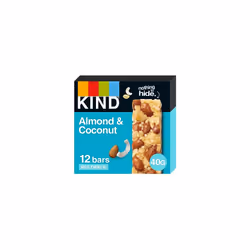 KIND Bars, Gluten Free Snack Bars, Almond & Coconut, 12 Bars