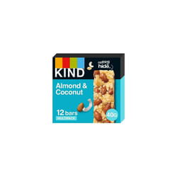 KIND Bars, Gluten Free Snack Bars, Almond & Coconut, 12 Bars