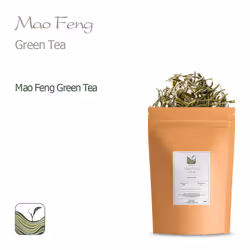 Mao Feng Green Tea China - Famous Chinese Tea From Huang Shang - Maofeng From Huangshang China 100g