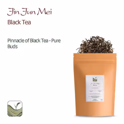 Jin Jun Mei Black Tea - Wuyi Mountains Tea from Fujian China - Golden Beautiful Eyebrow Tea - Jinjunmei 50g