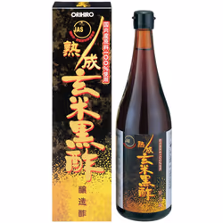 Orihiro Jukusei Japanese Brown Rice Aged Black Vinegar 720ml