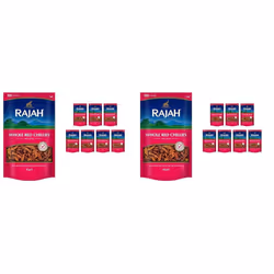 RAJAH TASTE OF HOME SINCE 1931 Rajah Spices Whole Red Chillies | Red Chilli | Hot Whole Chilli | Dried Chillies | Marchu | Mi ...