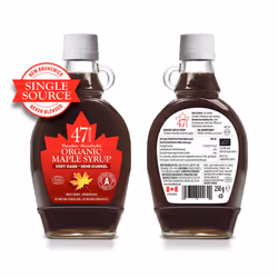 47? North Quadriga 4x Single Source Organic Grade A Maple Syrup, Golden, Amber, Dark & Very Dark 4x250g To enjoy the full range of all true maple