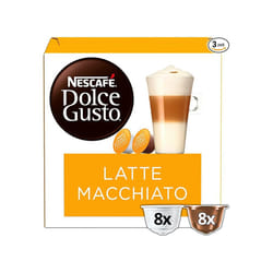 NESCAFÃ Dolce Gusto Latte Macchiato Coffee Pods - total of 48 Latte Macchiato Coffee Pods - Milky Coffee (3 Packs)