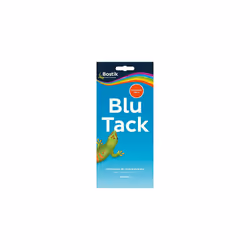 Bostik B183 Blu Tack, Multipurpose Reusable Adhesive, Clean, Safe & Easy to Use, Non-Toxic, Economy Size,Blue,XL