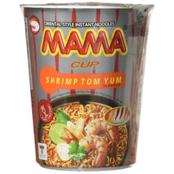 Mama Instant Cup Noodle with Shrimp Tom Yum Flavor 70 g - Pack of 12