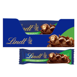 Lindt Milk Chocolate and Hazelnut Nocciolatte Bars, 35 g, Pack of 18