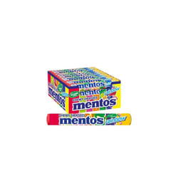 Mentos Party Sweets - Rainbow Chewy Sweets (Pack of 40 Rolls)