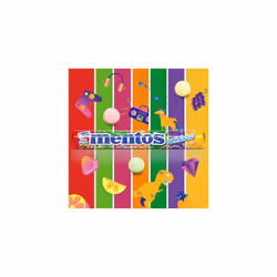 Mentos Party Sweets - Rainbow Chewy Sweets (Pack of 40 Rolls)