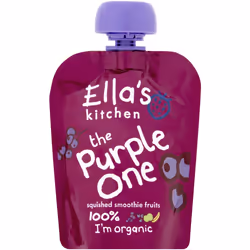 Ella's Kitchen Organic Fruit Smoothie Assortment, (Red, Purple, Green, Yellow and Pink), Pack of 25 Pouches