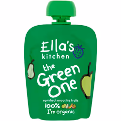 Ella's Kitchen Organic Fruit Smoothie Assortment, (Red, Purple, Green, Yellow and Pink), Pack of 25 Pouches