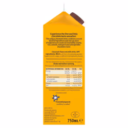 Chocomel Original Dutch Chocolate Milk Drink, Elopak 750 ml (Pack of 6)