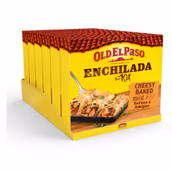 Old El Paso Cheesy Baked Enchilada Kit 663g (Pack of 6)