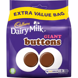 Cadbury Dairy Milk Buttons Chocolate Bag, Creamy Taste, Sharing Size, 330g (Pack of 4)