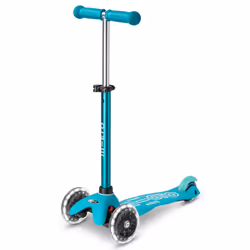 Micro Scooters | Mini Micro Deluxe LED Children's Scooter | Extra Grippy Deck | Weather Tested Stem | Remove & Fold Handlebar ...