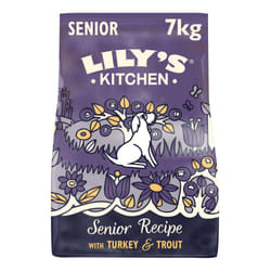 Lily?s Kitchen Made with natural Ingredients Senior Dry Dog Food Turkey & Trout Complete Nutrition 7kg Bag