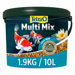Tetra Multi Mix Pond Fish Food Variety 1.9kg - biologically balanced for mixed fish stock