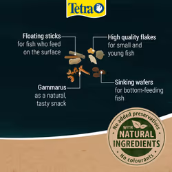 Tetra Multi Mix Pond Fish Food Variety 1.9kg - biologically balanced for mixed fish stock