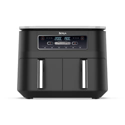 Ninja Foodi Dual Zone Digital Air Fryer, 2 Drawers, 7.6L, 6-in-1, Uses No Oil, Air Fry, Max Crisp, Roast, Bake, Reheat, Dehydrate, Cooks 4-6 Portions,
