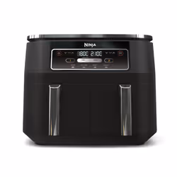 Ninja Foodi Dual Zone Digital Air Fryer, 2 Drawers, 7.6L, 4-in-1, Uses No Oil, Air Fry, Max Crisp, Roast, Reheat, Non-Stick, ...