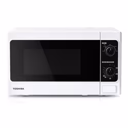 TOSHIBA 20 Liter 800W Manual Control Solo Small Microwave, Compact with 5 Power Levels, Automatic Defrost Function, Perfect f ...